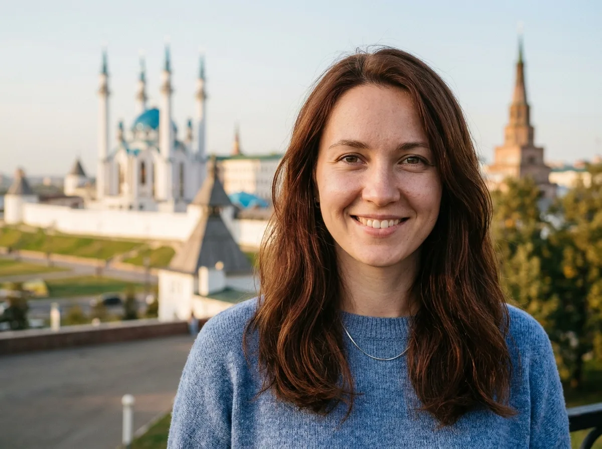 Аватар пользователя Юлии, женщина около 30 лет, Казань, дружелюбный портрет